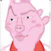 Cartoon Pig Face